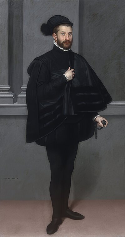 Le chevalier en noir. 1567 - Giovanni Battista Moroni