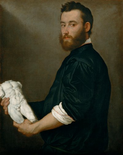Portrait du sculpteur Alessandro Vittoria (1525-1608) - Giovanni Battista Moroni