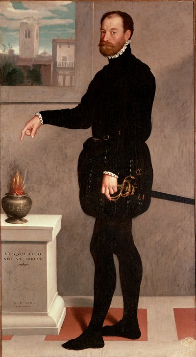 Portrait du comte Pietro Secco-Suardi - Giovanni Battista Moroni