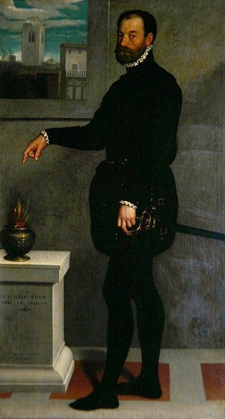 Portrait du Comte Secco Suardo - Giovanni Battista Moroni