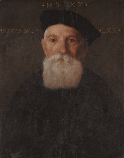 Portrait de vieil homme - Giovanni Battista Moroni