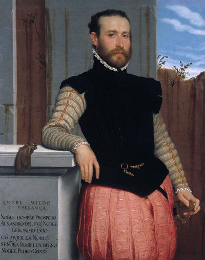 Portrait de Prospero Alessandri - Giovanni Battista Moroni