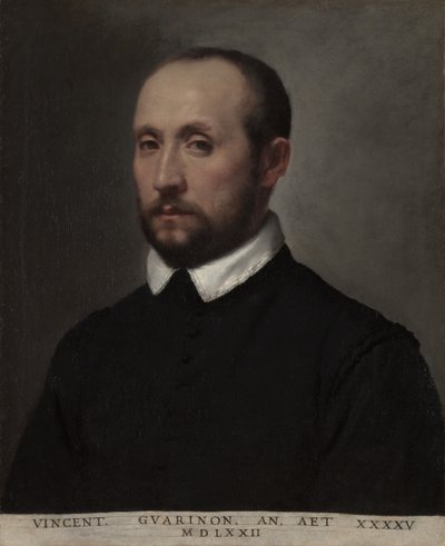 Portrait de Vincenzo Guarignoni, vers 1572 - Giovanni Battista Moroni