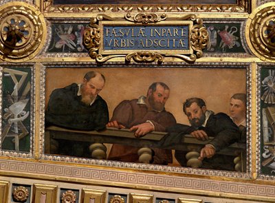 Portraits des collaborateurs de Vasari - Giovanni Battista Naldini