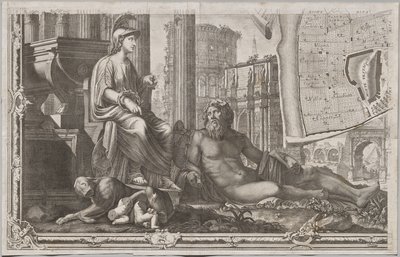 Nuova pianta di Roma data in luce da Giambattista Nolli l’année MDCCXLVII, connue sous le nom de La Pianta Grande di Roma - Giovanni Battista Nolli