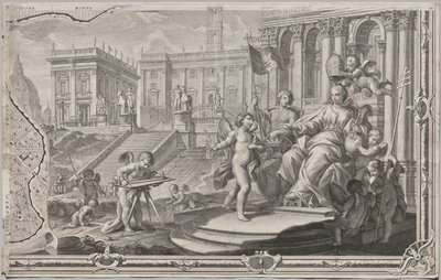 Nuova pianta di Roma data in luce da Giambattista Nolli l’année MDCCXLVII, connue sous le nom de La Pianta Grande di Roma - Giovanni Battista Nolli