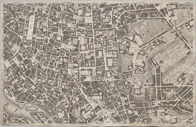 Nuova pianta di Roma data in luce da Giambattista Nolli l’année MDCCXLVII, connue sous le nom de La Pianta Grande di Roma - Giovanni Battista Nolli
