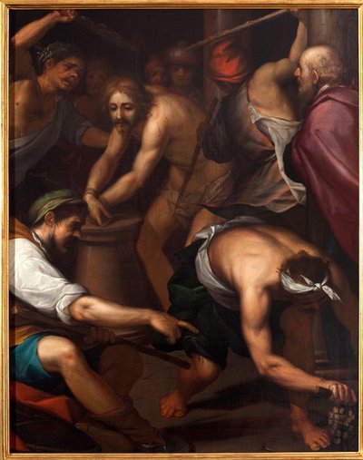 La flagellation du Christ - Giovanni Battista Paggi