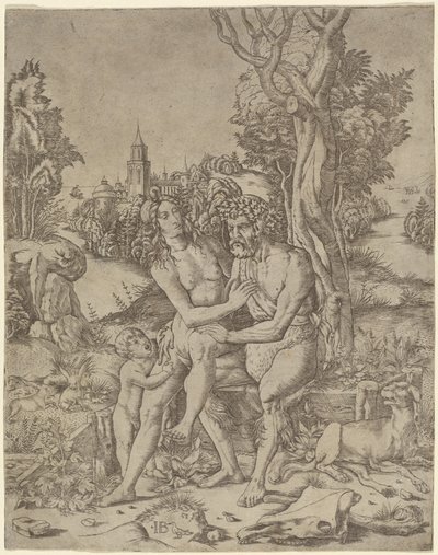 Famille de Faune - Giovanni Battista Palumba