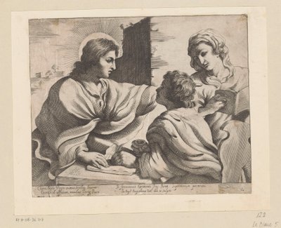 Jean-Baptiste, Christ et Marie - Giovanni Battista Pasqualini
