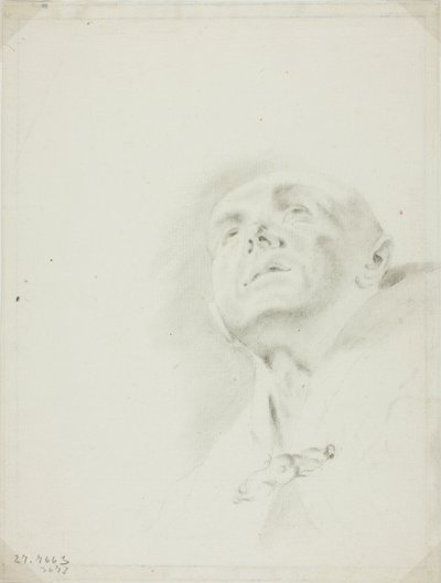 Tête de prêtre - Giovanni Battista Piazzetta