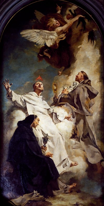 Saints Vincent, Hyacinthe et Bertrand - Giovanni Battista Piazzetta