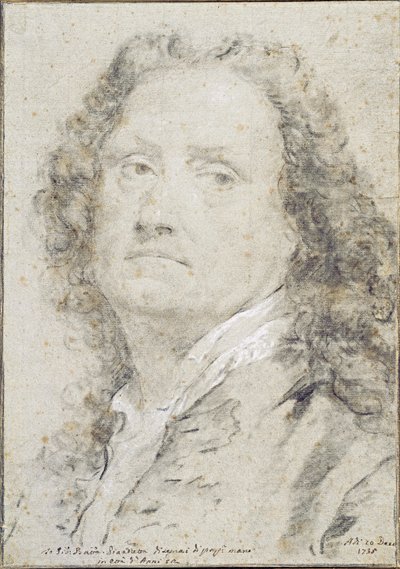 Autoportrait, 1735 - Giovanni Battista Piazzetta