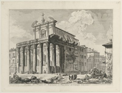 Vue du temple d