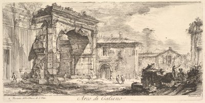 Arc de Galienus. 1. Façade de l