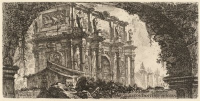 Arc de Constantin - Giovanni Battista Piranesi
