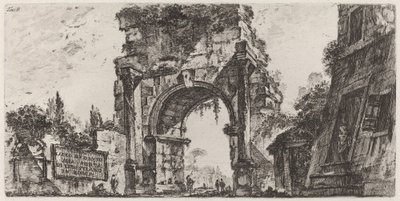 Arco di Druso - Giovanni Battista Piranesi