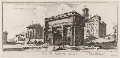 Arc de Septime Sévère - Giovanni Battista Piranesi
