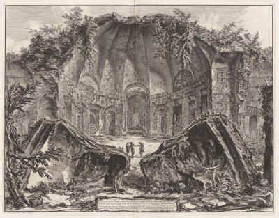 Avanzi del Tempio del Dio Canopo nella Villa Adriana in Tivoli - Giovanni Battista Piranesi