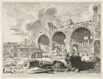 Basilique de Maxence à Rome - Giovanni Battista Piranesi