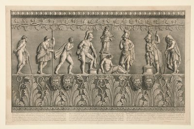 Bas-relief, le quel - Giovanni Battista Piranesi