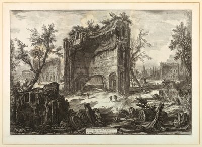 Les Bains de Trajan - Giovanni Battista Piranesi