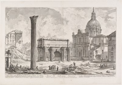 Arc de Septime Sévère - Giovanni Battista Piranesi