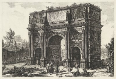Arc de Constantin à Rome - Giovanni Battista Piranesi