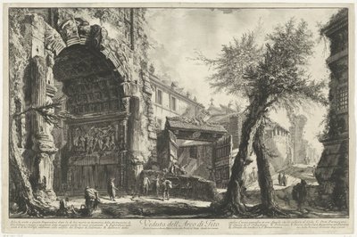 Arc de Titus à Rome - Giovanni Battista Piranesi