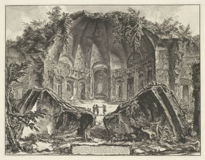 Canopus dans la Villa Adriana à Tivoli (Vues de Rome) - Giovanni Battista Piranesi