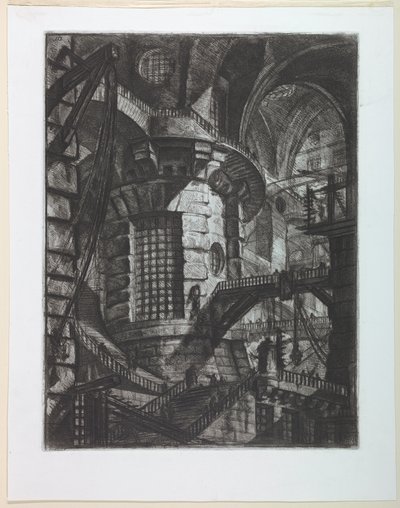 Série Carceri, Planche III - Giovanni Battista Piranesi