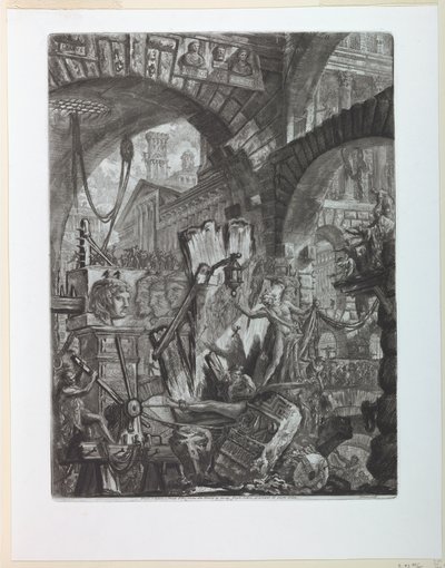 Série Carceri, planche II - Giovanni Battista Piranesi