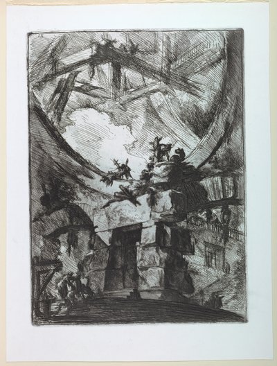 Série Carceri, Planche IX - Giovanni Battista Piranesi
