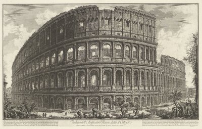 Colisée à Rome - Giovanni Battista Piranesi
