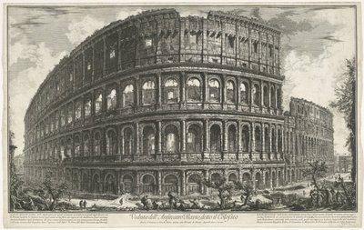 Colisée à Rome - Giovanni Battista Piranesi