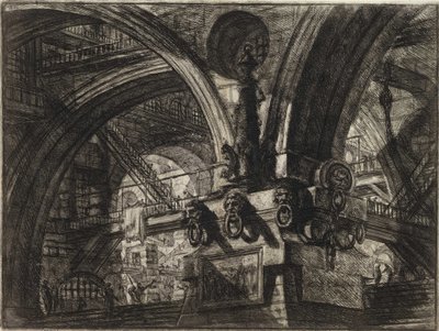 De la série Les Prisons Imaginaires - Giovanni Battista Piranesi