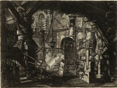 De la série Les Prisons Imaginaires (Le Carceri d