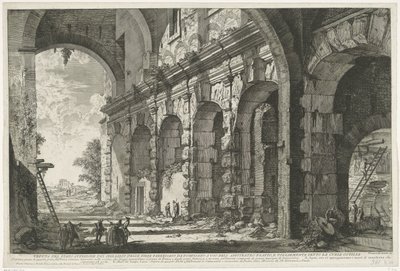 Fondation des Santi Giovanni e Paolo à Rome (Vues de Rome) - Giovanni Battista Piranesi