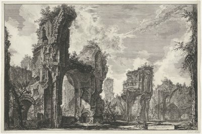 Rovine del Sisto, o sia della gran sala delle Terme Antoniniane - Giovanni Battista Piranesi