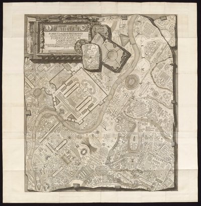 ICHNOGRAPHIAM CAMPI MARTII ANTIQUAE URBIS - Giovanni Battista Piranesi