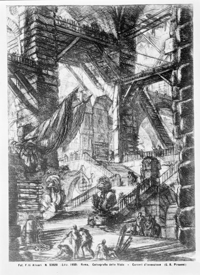 Prison imaginaire - Giovanni Battista Piranesi