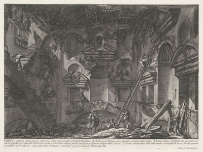 Intérieur de tombeau près de Vigna Casali - Giovanni Battista Piranesi