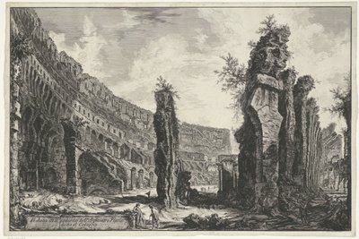 Interieur van het Colosseum te Rome - Giovanni Battista Piranesi
