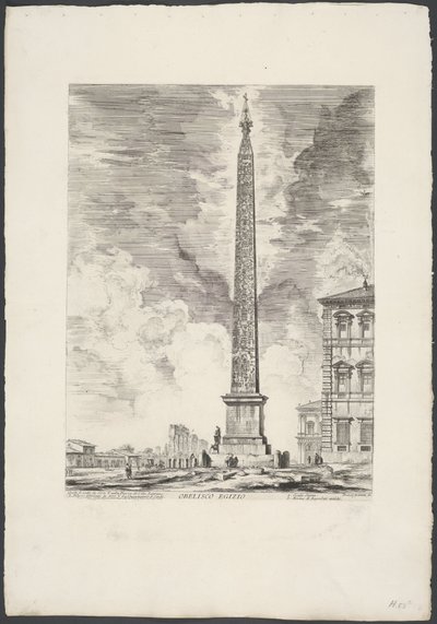 Obélisque du Latran à Rome - Giovanni Battista Piranesi