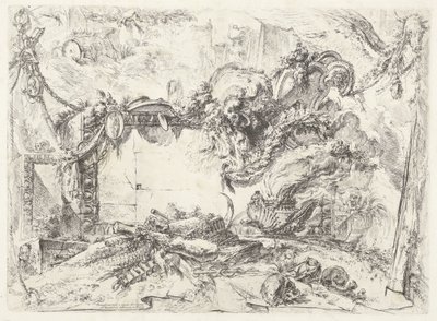 Tablette monumentale, Grotteschi (série) - Giovanni Battista Piranesi