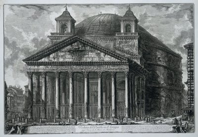 Panthéon à Rome - Giovanni Battista Piranesi