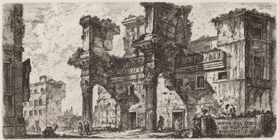 Partie du Forum de Nerva - Giovanni Battista Piranesi