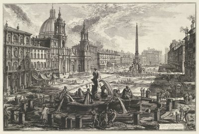Piazza Navona à Rome - Giovanni Battista Piranesi