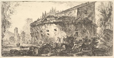 Le Tombeau des Scipions - Giovanni Battista Piranesi
