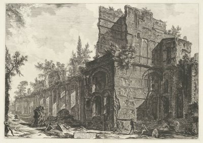 Pretorio dans la Villa Adriana à Tivoli - Giovanni Battista Piranesi